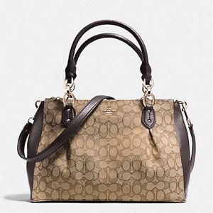 COACH SIGNATURE COLETTE CARRYALL